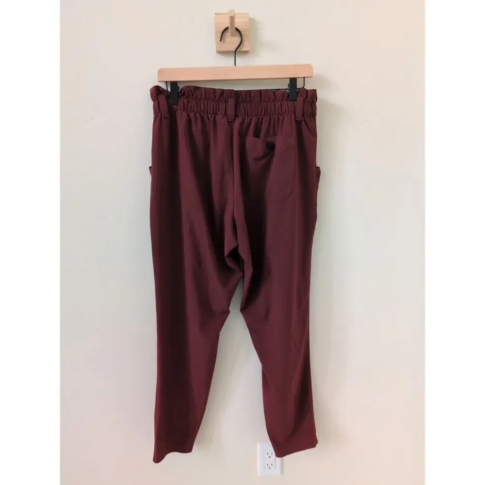 Athleta Skyline Pants Dried Cinnamon Size 8 (No Belt) - Picture 3 of 6